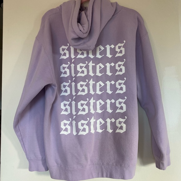 Sisters Apparel Tops - James Charles Sisters Repeating Lavender Hoodie